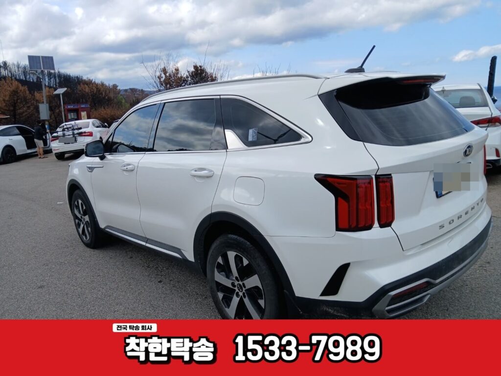 QM6 차량을 영덕해맞이공원에서 고성통일전망대까지 이동