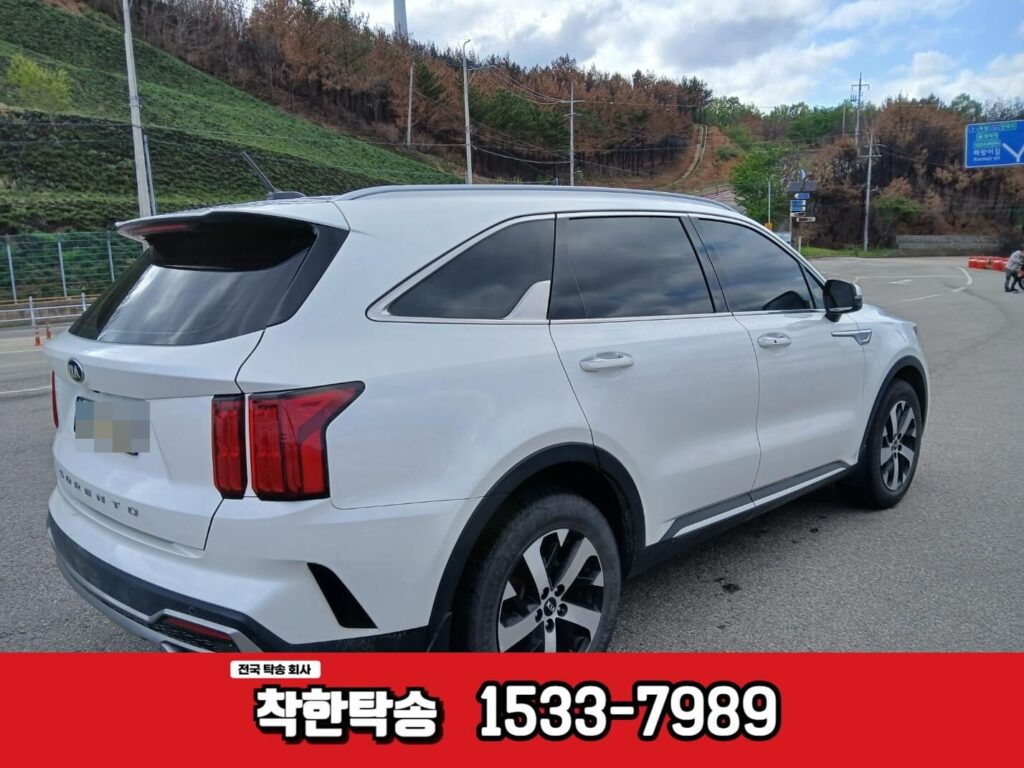 QM6 차량을 영덕해맞이공원에서 고성통일전망대까지 이동