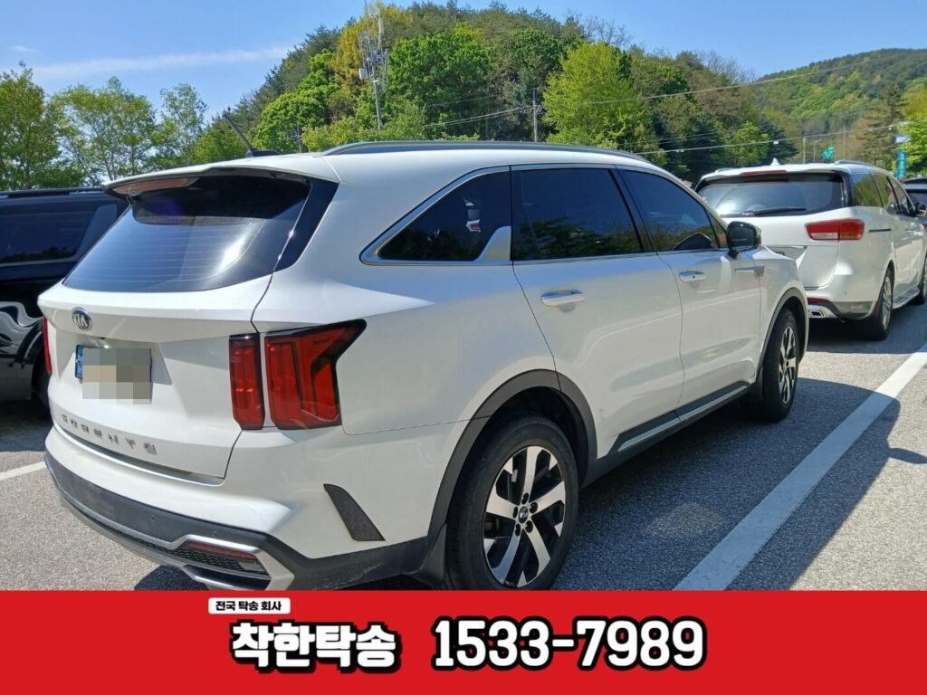차량을 영덕해맞이공원에서 고성통일전망대까지 이동
