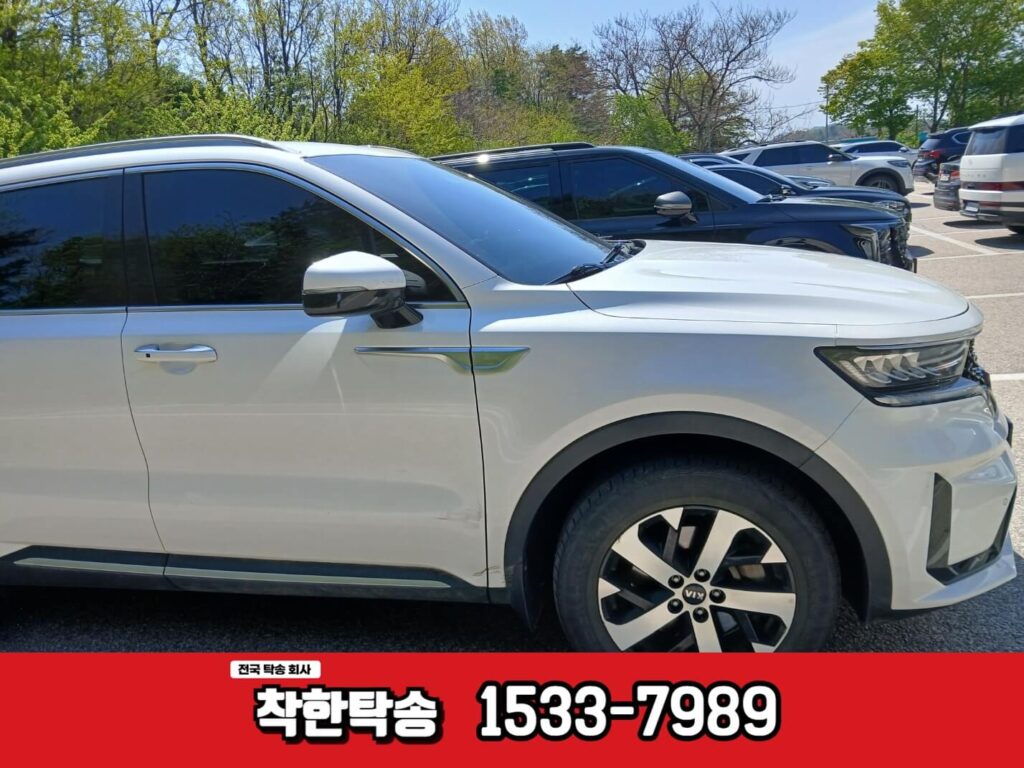 쏘렌토 고성통일전망대까지 이동